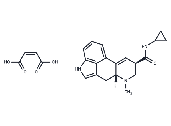 Lysergamide, N-cyclopropyl-, maleate – Figure 1 of 1