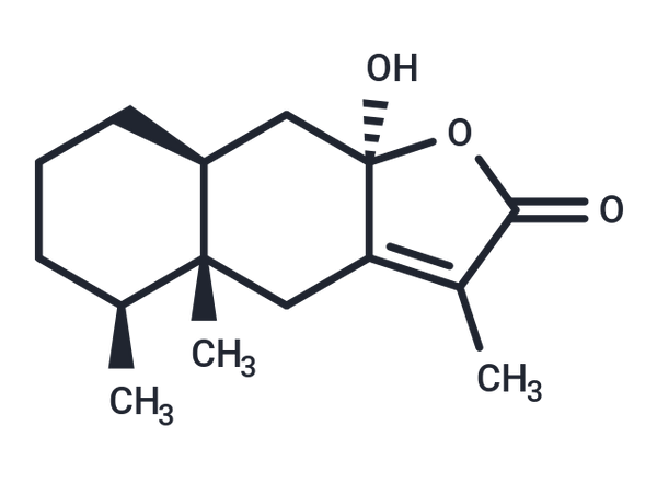 8-Hydroxy-7(11)-eremophilen-12,8-olide – Figure 1 of 1