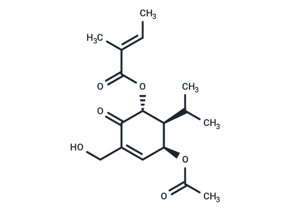 3,5,7-Trihydroxy-p-menth-1-en-6-one,  5-Tigloyl, 3 – Figure 1 of 1