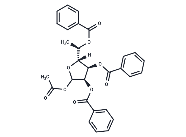 1-O-Acetyl-2,3,5-tri-O-benzoyl-5(R)-C-methyl-D-ribofuranose – Figure 1 of 1