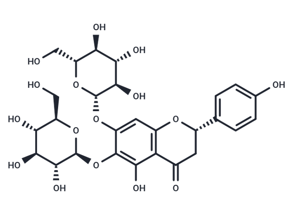 5,6,7,4'-Tetrahydroxyflavanone 6,7-diglucoside – Figure 1 of 1