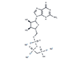 5′-Guanylyl methylenediphosphonate sodium – Figure 1 of 1