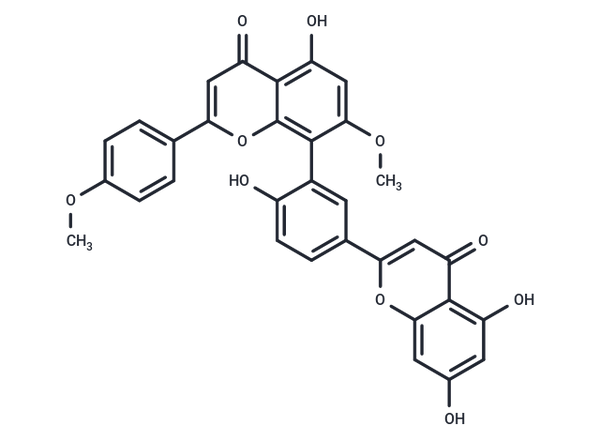 Amentoflavone 7'',4'''-dimethyl ether – Figure 1 of 1