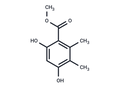 Methyl 4,6-dihydroxy-2,3-dimethylbenzoate – Figure 1 of 1