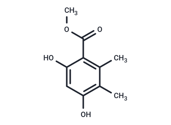 Methyl 4,6-dihydroxy-2,3-dimethylbenzoate – Figure 1 of 1
