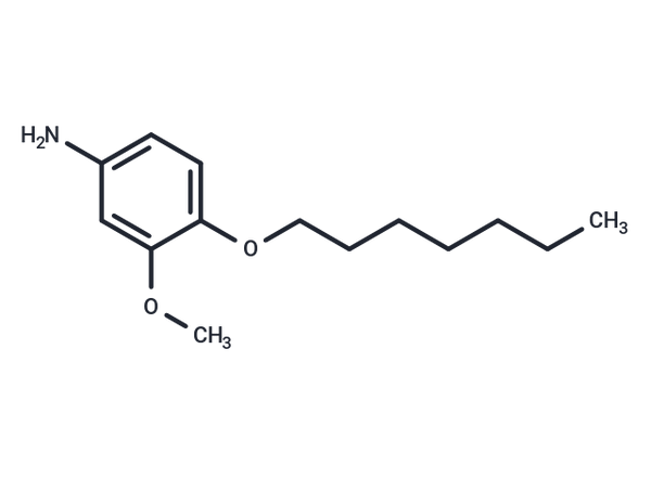 m-Anisidine, 4-(heptyloxy)- – Figure 1 of 1
