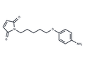 Maleimide, N-(5-(p-aminophenoxy)pentyl)- – Figure 1 of 1