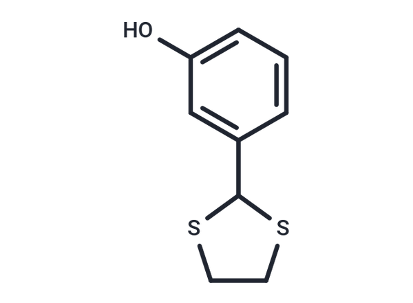 Phenol, m-(1,3-dithiolan-2-yl)- – Figure 1 of 1