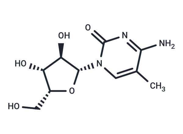 1-(b-D-Xylofuranosyl)-5-methylcytosine – Figure 1 of 1
