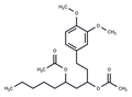 Methyl diacetoxy-6-gingerdiol – Figure 1 of 1