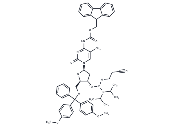 5'-O-DMTr-N4-Fmoc-5-Me-dC-phosphoramidite – Figure 1 of 1