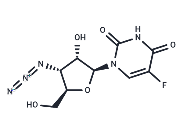 3'-Azido-3'-deoxy-5-fluoro-beta-L-uridine – Figure 1 of 1