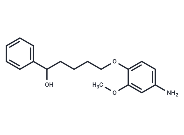 5-(4-amino-2-methoxyphenoxy)-1-phenylpentan-1-ol – Figure 1 of 1