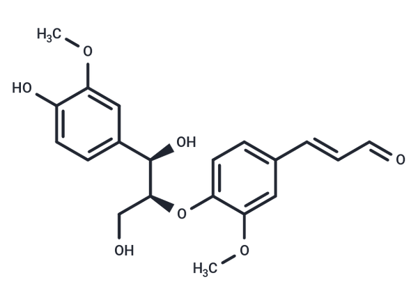 threo-Guaiacylglycerol-beta-coniferyl aldehyde ether – Figure 1 of 1