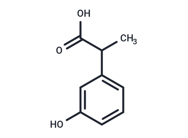 2-(3-Hydroxyphenyl)propionic acid, (+/-)- – Figure 1 of 1