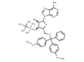 5'-O-(4,4'-Dimethoxytrityl)-3'-O-t-butyldimethylsilyl adenosine – Figure 1 of 1