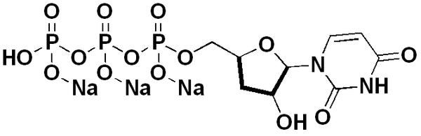 3'-Deoxyuridine-5'-triphosphate trisodium – Figure 1 of 1