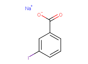 Benzoic acid, m-iodo-, sodium salt – Figure 1 of 1