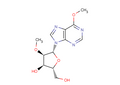 6-Mthoxy-9-beta-D-(2-O-methyl-ribofuranosyl)purine – Figure 1 of 1