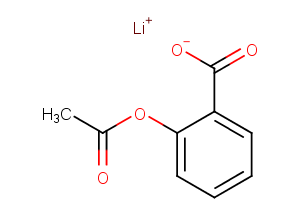 Lithium acetylsalicylate – Figure 1 of 1