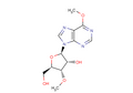 6-Methoxypurine-9-beta-D-(3-methoxy   riboside) – Figure 1 of 1