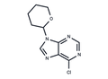6-Chloro-9-(tetrahydro-2-pyranyl)purine – Figure 1 of 1