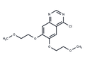 4-Chloro-6,7-bis(2-methoxyethoxy)quinazoline – Figure 1 of 1