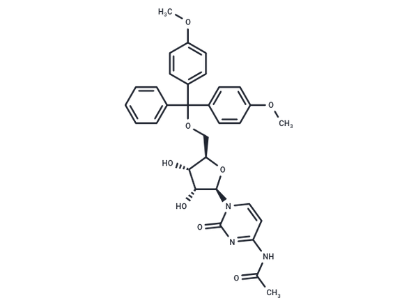 N4-Acetyl-5'-O-(4,4'-dimethoxytrityl)-2'-deoxycytidine – Figure 1 of 1