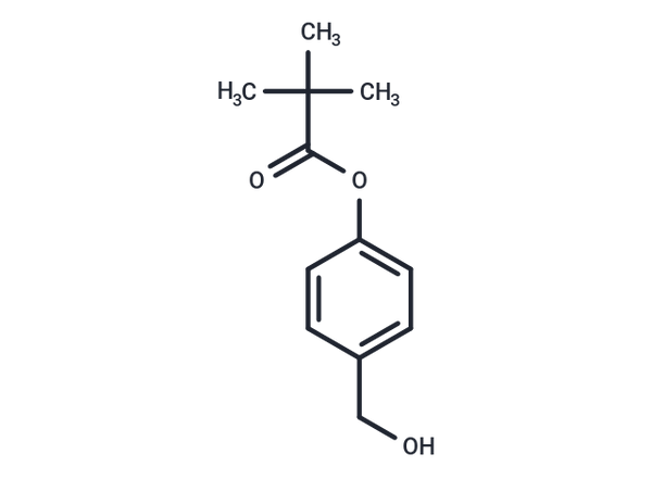 4-(Hydroxymethyl)phenol pivalate – Figure 1 of 1