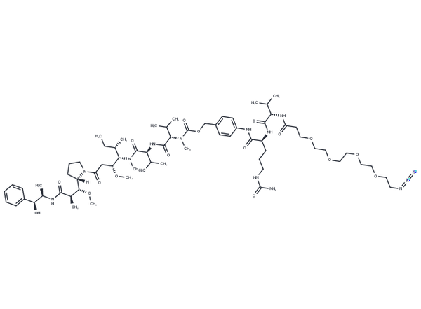 Azido-PEG4-Val-Cit-PAB-MMAE – Figure 1 of 1
