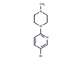 5-Bromo-2-(4-methylpiperazin-1-yl)pyridine; 1-(5-Bromopyridin-2-yl)-4-methylpiperazine – Figure 1 of 1