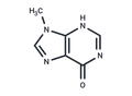 1,9-Dihydro-9-methyl-6H-purin-6-one – Figure 1 of 1