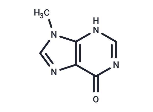 1,9-Dihydro-9-methyl-6H-purin-6-one – Figure 1 of 1