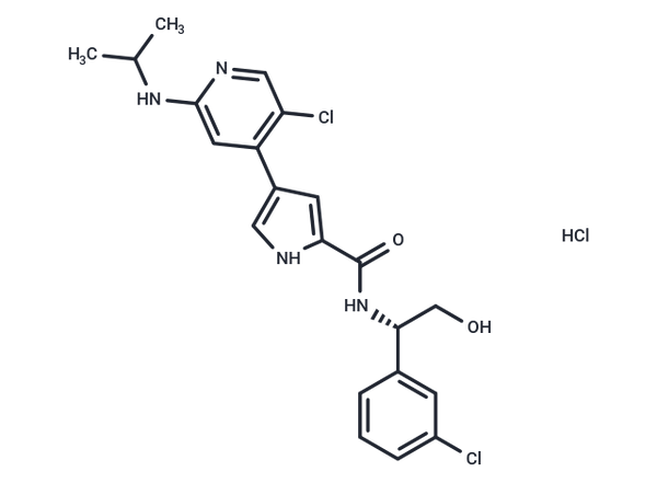 Ulixertinib hydrochloride – Figure 1 of 1
