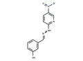 Benzaldehyde, m-hydroxy-, (5-nitro-2-pyridyl)hydrazone – Figure 1 of 1