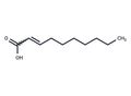 2-Decenoic acid – Figure 1 of 1
