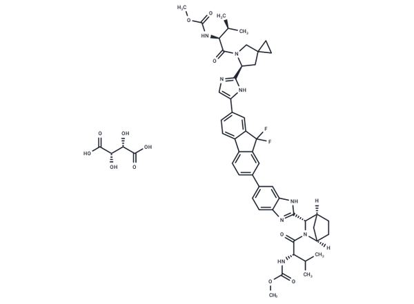 Ledipasvir D-tartrate – Figure 1 of 1
