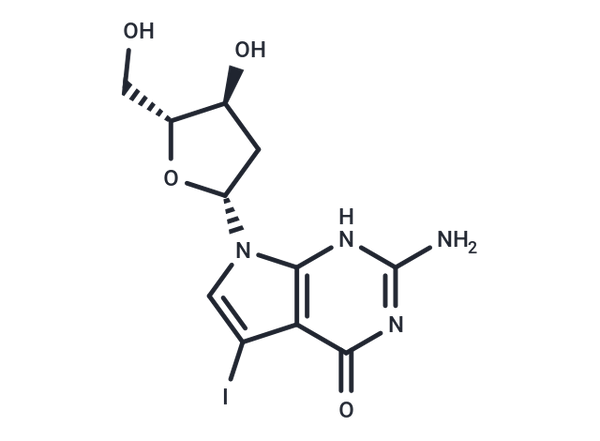 7-Iodo-7-deaza-2'-deoxyguanosine – Figure 1 of 1