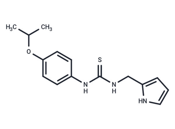 N-[4-Isopropyloxyphenyl]-N'-(1H-pyrrol-2-yl)methyl)thiourea – Figure 1 of 1