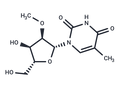 2'-O-Methyl-5-methyl uridine – Figure 1 of 1