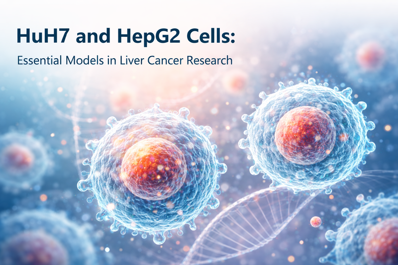 HuH7 and HepG2 Cells: Essential Models in Liver Cancer Research