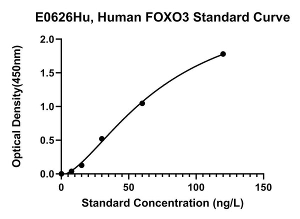 Human Forkhead Box O3, FOXO3 ELISA Kit