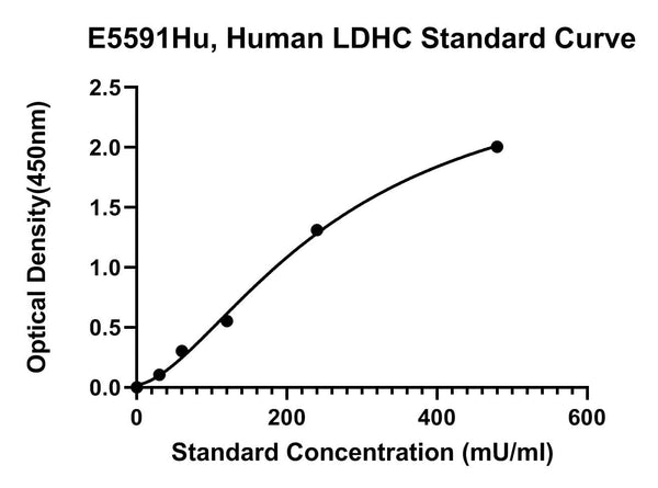 Human L-lactate Dehydrogenase C Chain, LDHC ELISA Kit