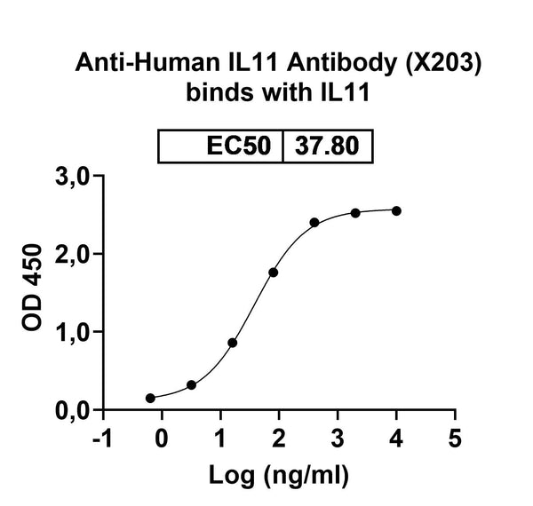 SDS-PAGE for InVivoMAb Anti-Human IL11 Antibody (X203)