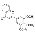 Chemical structure of Piperlongumine (SIH-156), a Apoptosis inducer in oxidative stressed cells. CAS #: 20069-09-4. Molecular Formula: C17H19NO5. Molecular Weight: 317.3 g/mol.