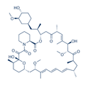 Chemical structure of Rapamycin (SIH-212), a mTOR inhibitor. CAS #: 53123-88-9. Molecular Formula: C51H79NO13 . Molecular Weight: 914.18 g/mol.