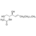 Chemical structure of C2 Ceramide (SIH-232), a Cell permeable ceramide analog. CAS #: 3102-57-6. Molecular Formula: C20H39NO3. Molecular Weight: 341.53 g/mol.