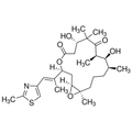 Chemical structure of Epothilone B (SIH-238), a Microtubule stabilizing agent. CAS #: 152044-54-7. Molecular Formula: C27H41NO6S. Molecular Weight: 507.68 g/mol.