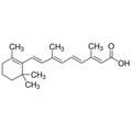 Chemical structure of Retinoic acid (SIH-258), a Retinoid RAR agonist. CAS #: 302-79-4. Molecular Formula: C20H28O2. Molecular Weight: 300.44 g/mol.