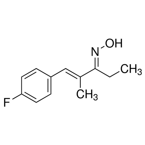 Chemical structure of A-967079 (SIH-301), a TRPA1 blocker. CAS #: 1170613-55-4. Molecular Formula: C12H14FNO. Molecular Weight: 207.3 g/mol.